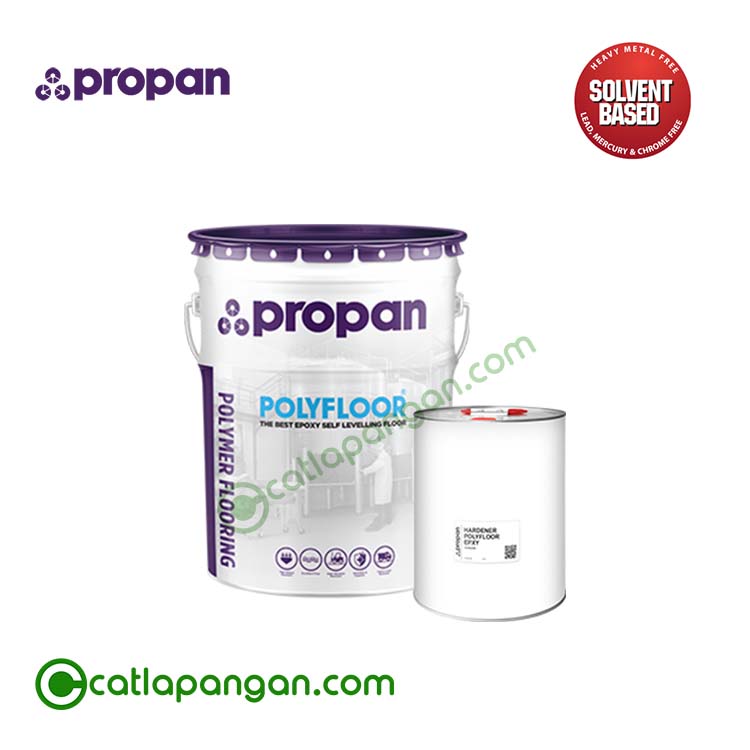 Polyfloor PFT-215 M-2K SF Beige-20Kgset Cat Epoxy Lantai Propan